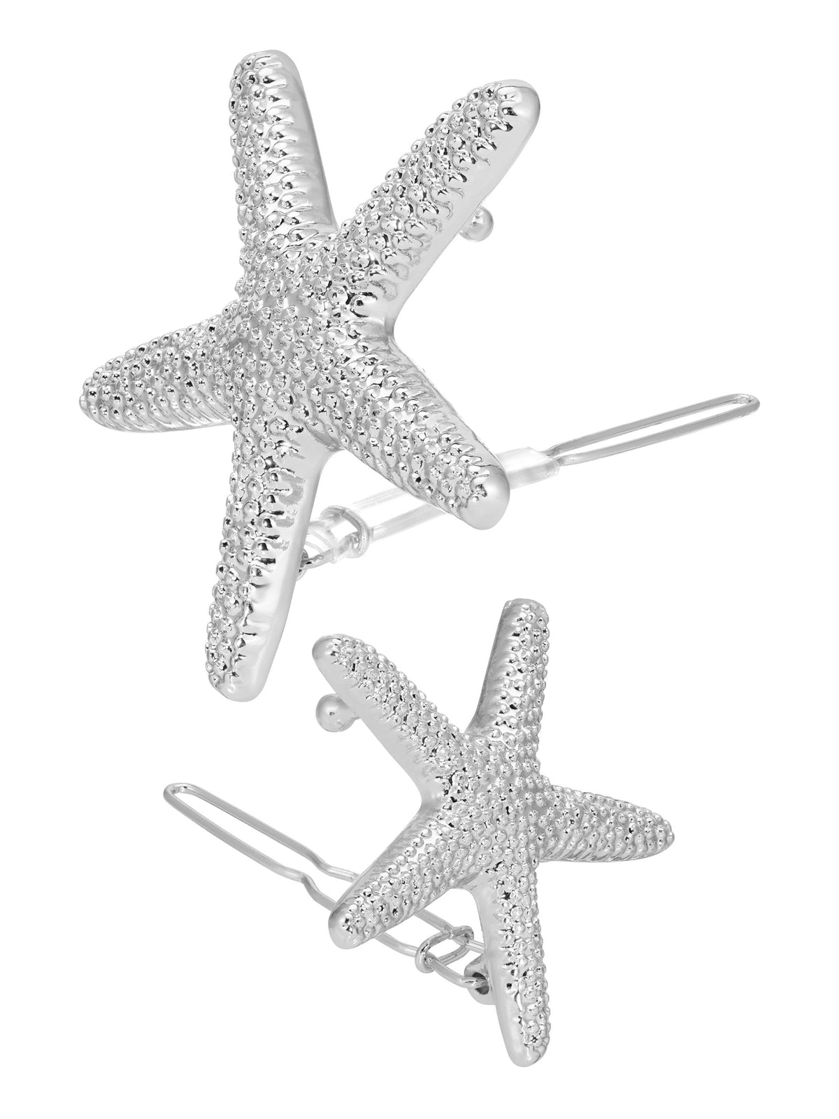 Starfish Barrette Set - Gold Tone | Ettika