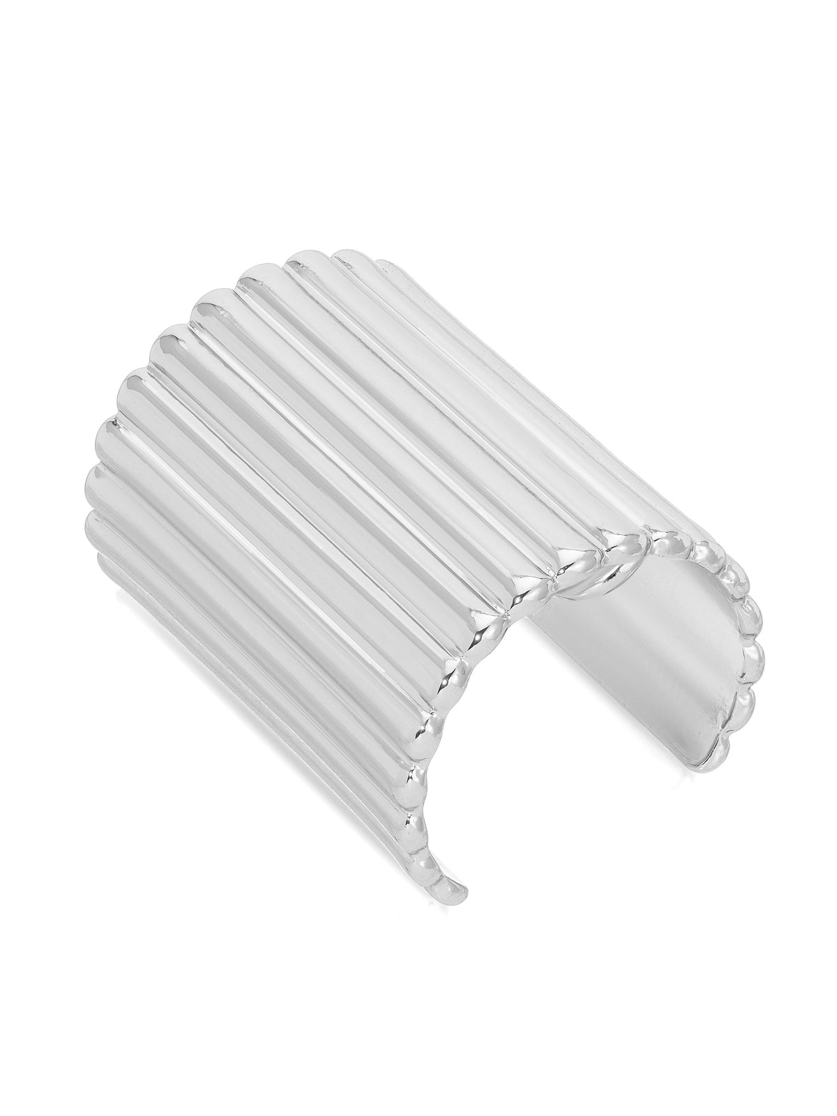 Ribbed Hair Cuff - Gold Tone | Ettika