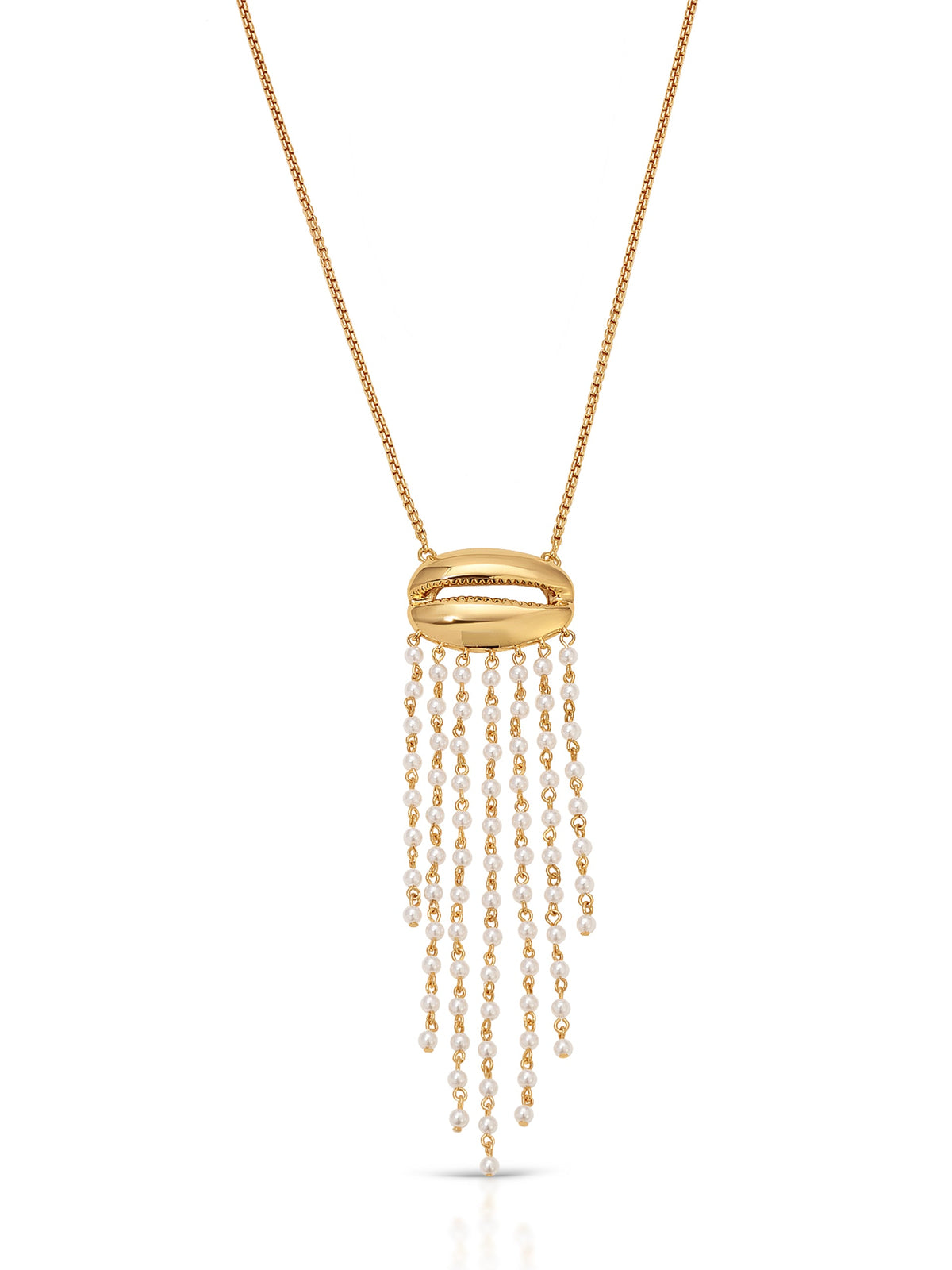 Mykonos Shell Necklace - 18k Gold Plated | Ettika
