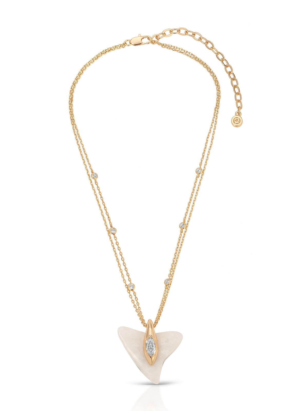 Deep Ocean Shark Necklace - 18k Gold Plated | Ettika