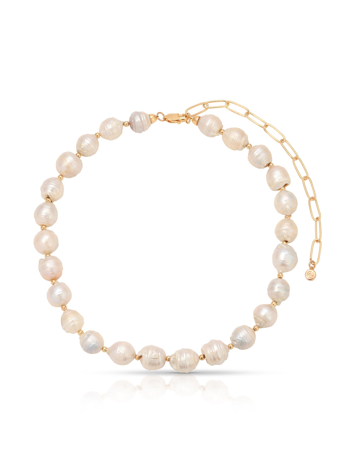 Freshwater Pearl Necklace - Pearl with 18k Gold Plating | Ettika
