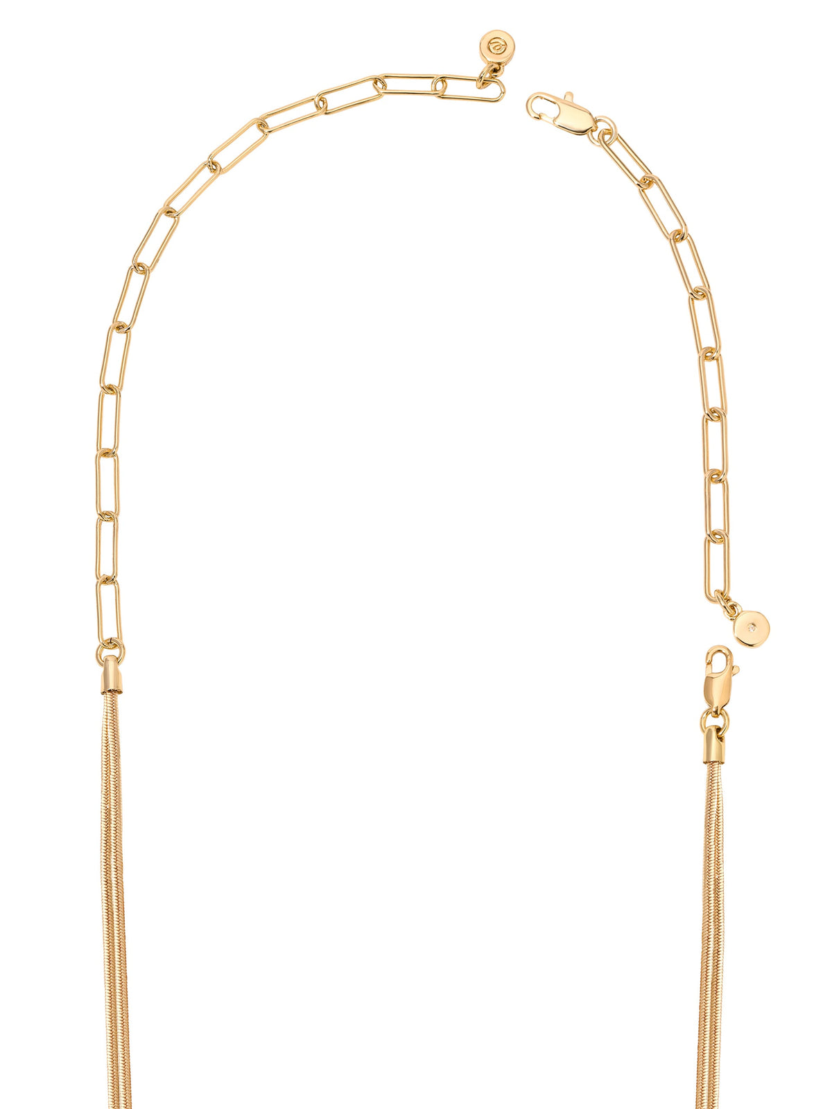 5 Inch Large Link Chain Extender - 18k Gold Plated | Ettika