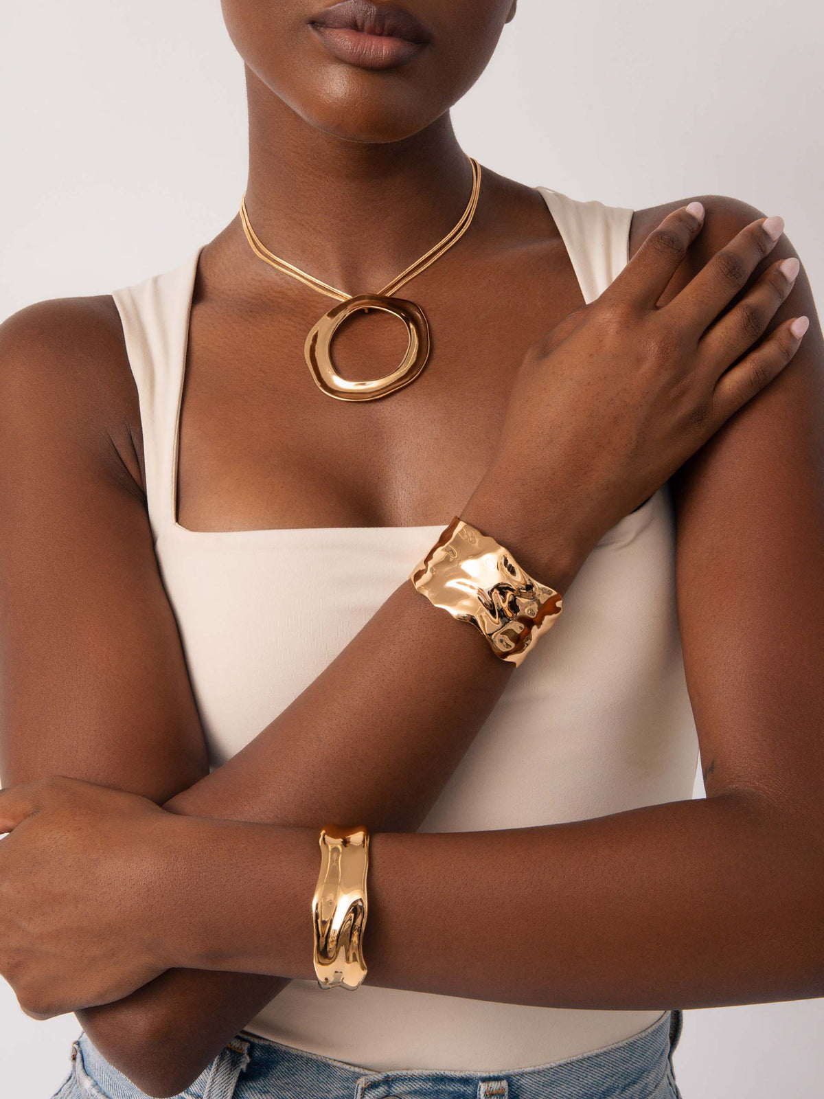 Sculptural Stack Set | Ettika