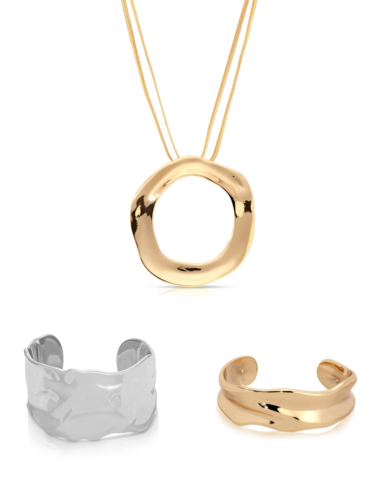 Sculptural Stack Set | Ettika