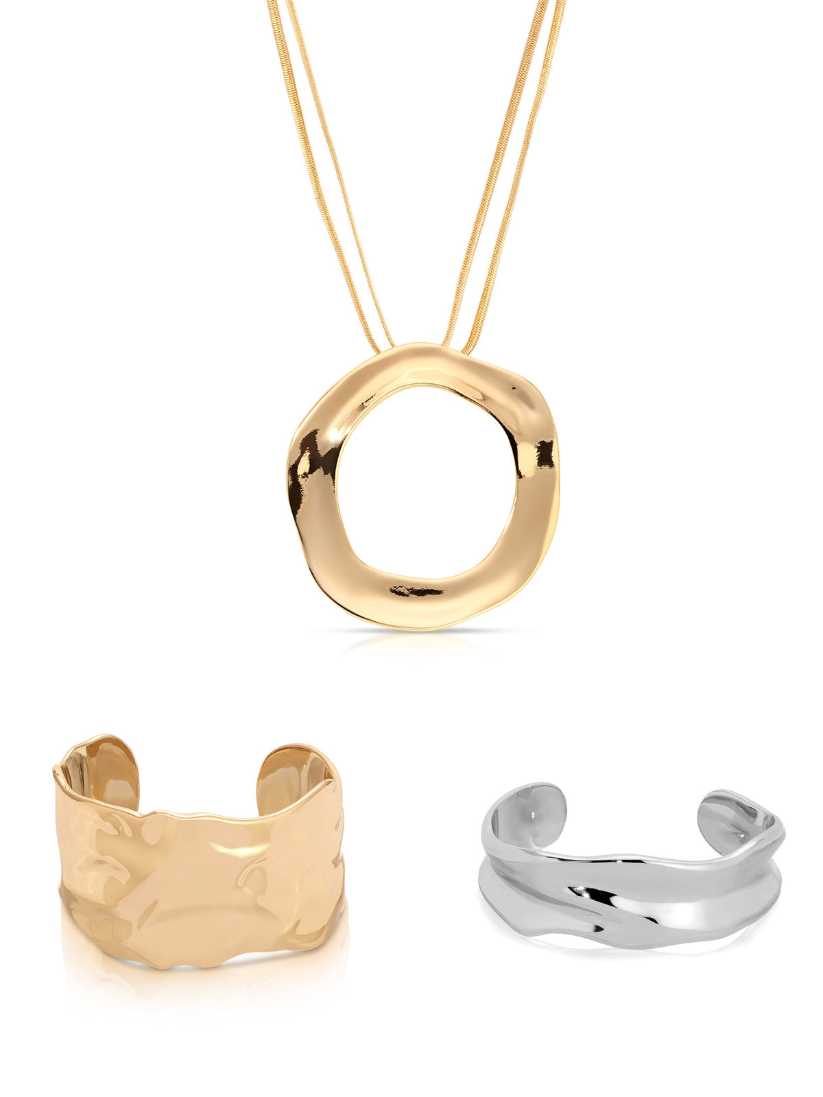 Sculptural Stack Set | Ettika