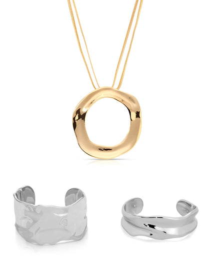 Sculptural Stack Set | Ettika