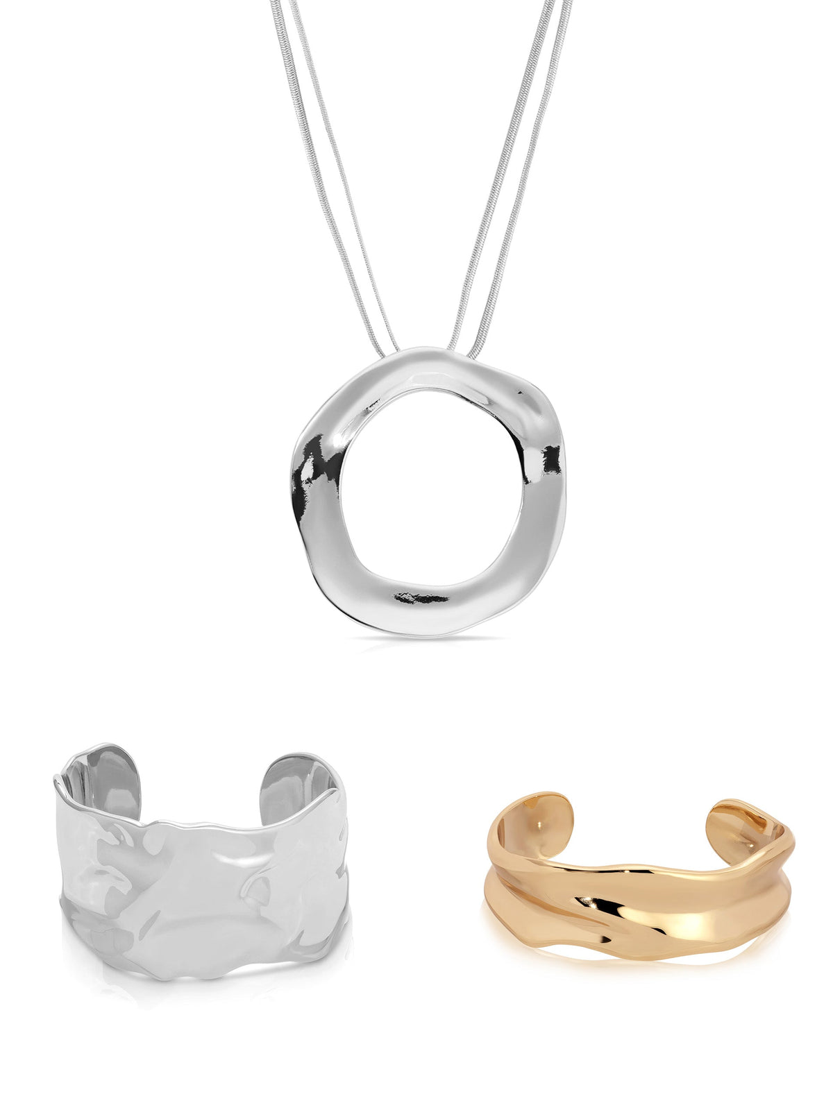 Sculptural Stack Set | Ettika