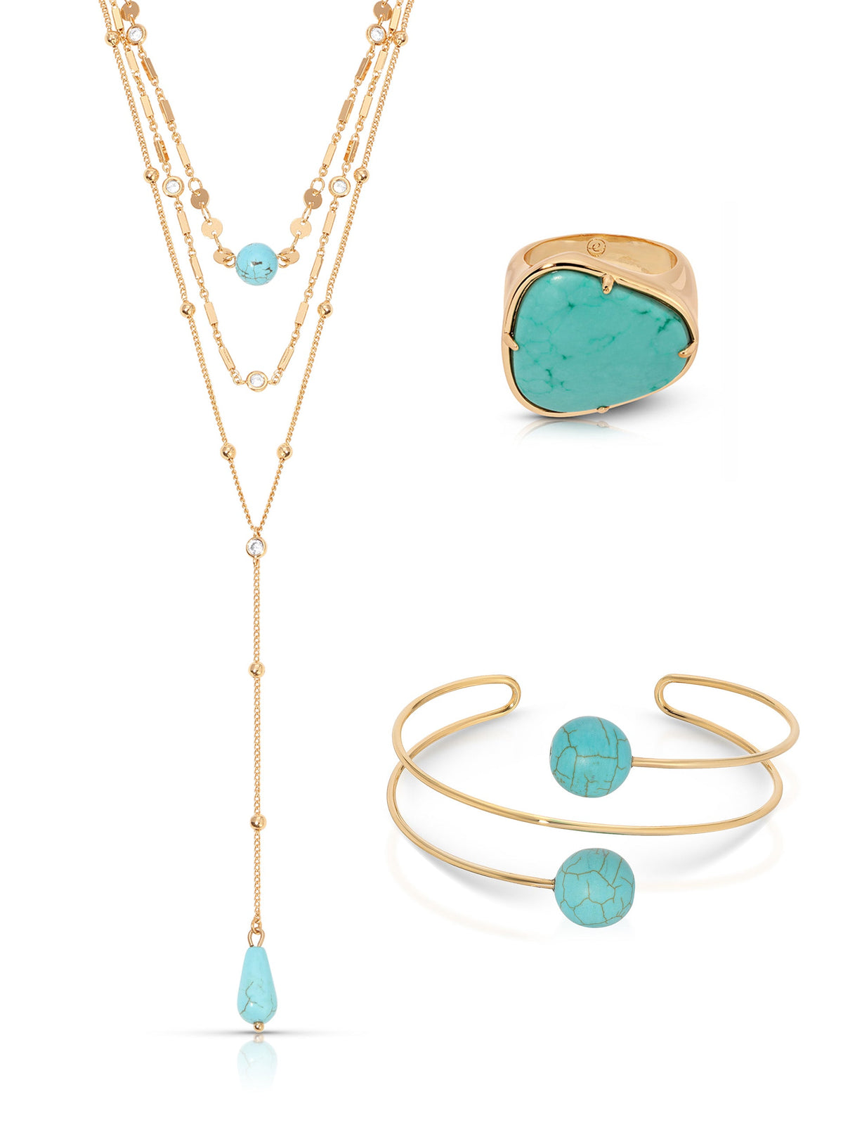 Turquoise Layers Set | Ettika