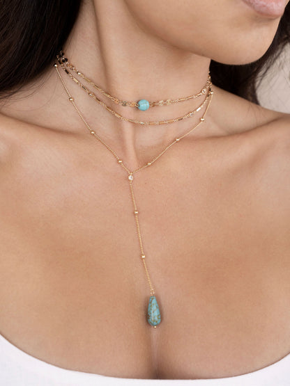 Turquoise Layers Set | Ettika