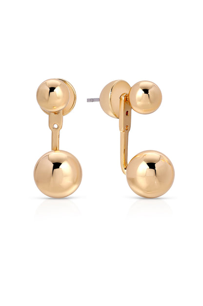 Bubble Ear Jackets - 18k Gold Plated | Ettika