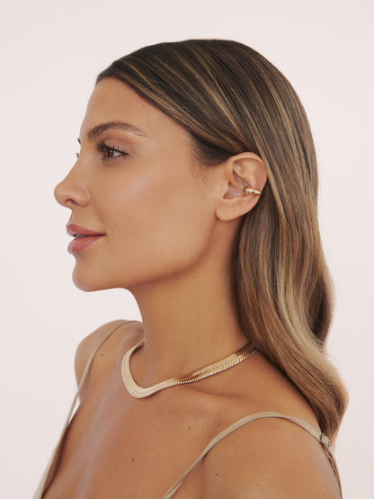 Teardrop Ear Cuff - 18k Gold Plated | Ettika