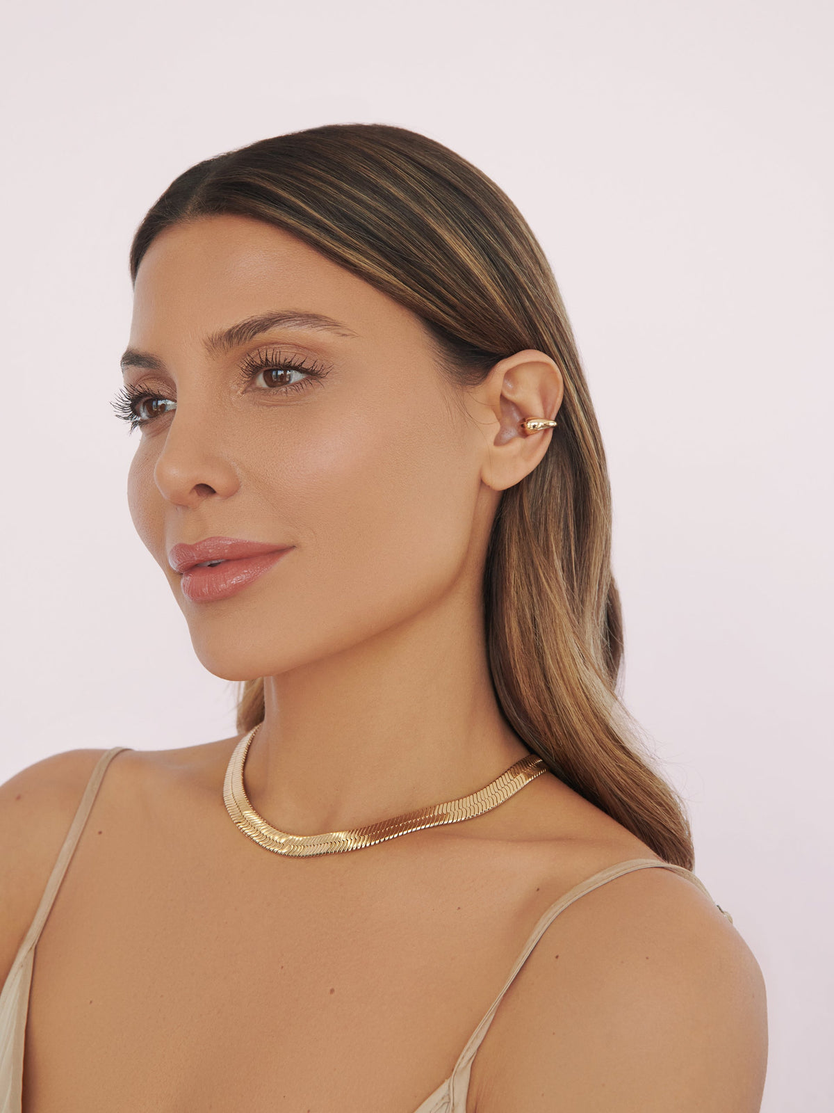 Teardrop Ear Cuff - 18k Gold Plated | Ettika