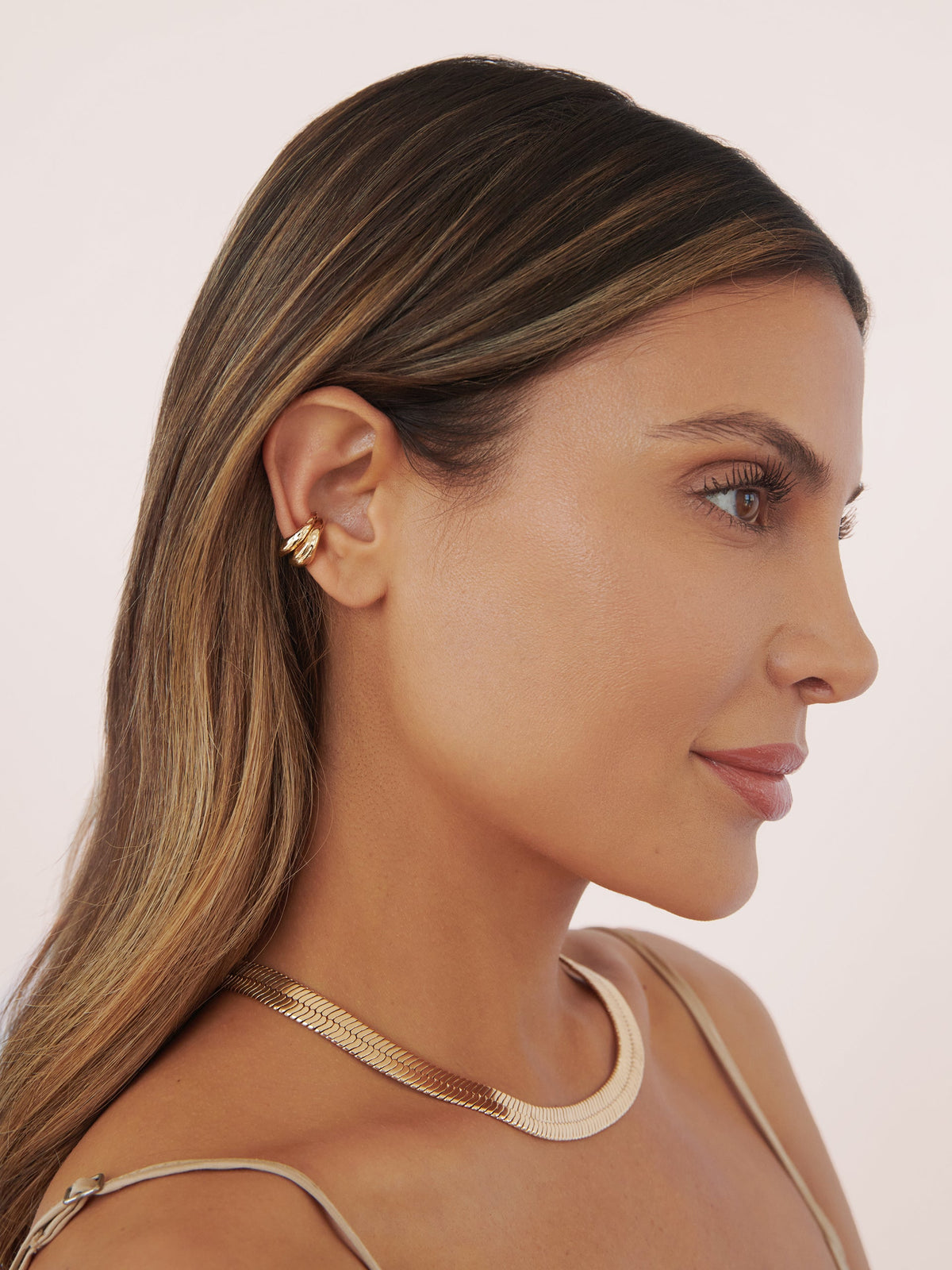 Bold Metallic Ear Cuff Set - 18k Gold Plated | Ettika