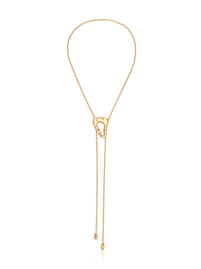 Molten Muse Bolo Necklace - 18k Gold Plated | Ettika