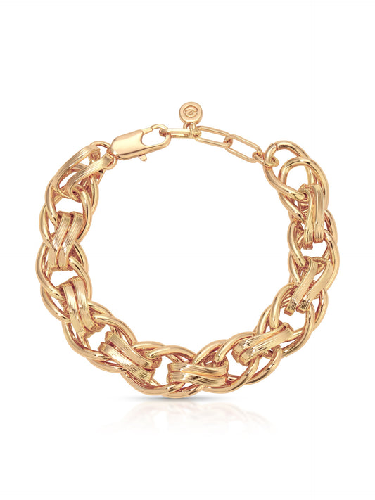 Luminous Links Bracelet - 18k Gold Plated | Ettika