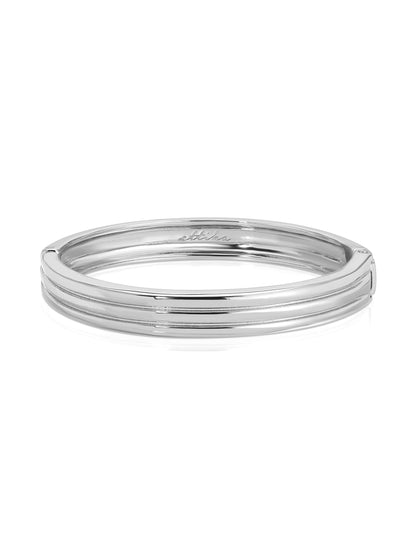 Etched Stacking Bangle - 18k Gold Plated | Ettika