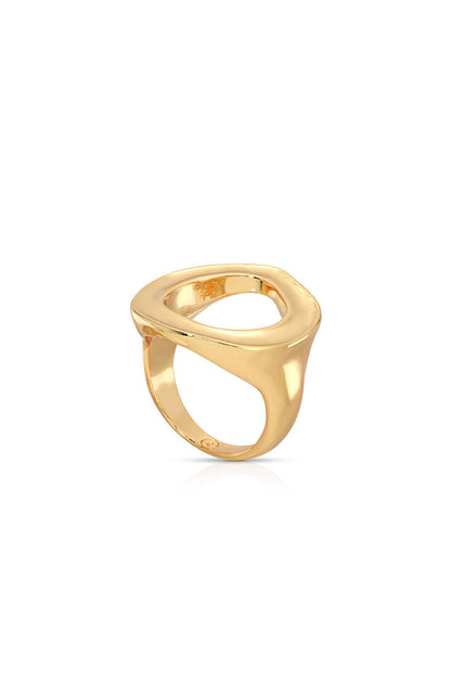 Open Circle Ring - 18k Gold Plated | Ettika