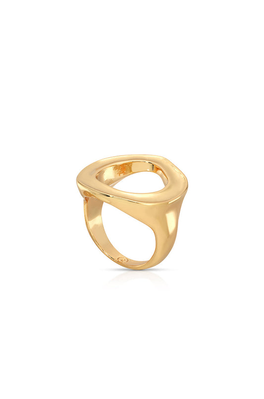 Open Circle Ring - 18k Gold Plated | Ettika
