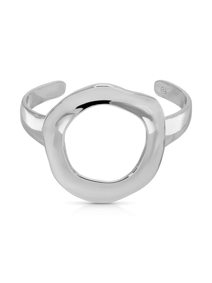 Open Circle Cuff - 18k Gold Plated | Ettika