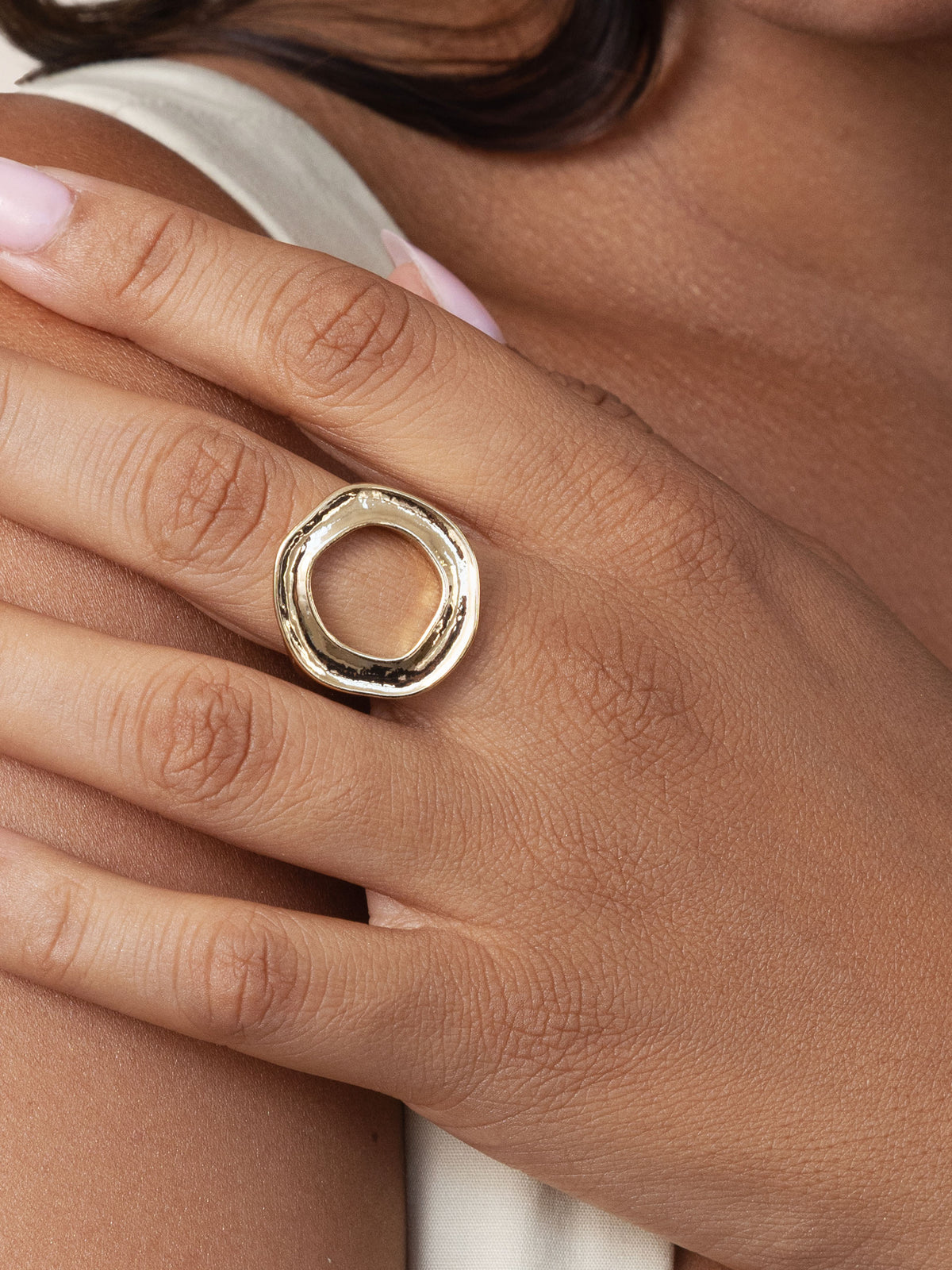 Complete the Circle Set in Gold | Ettika