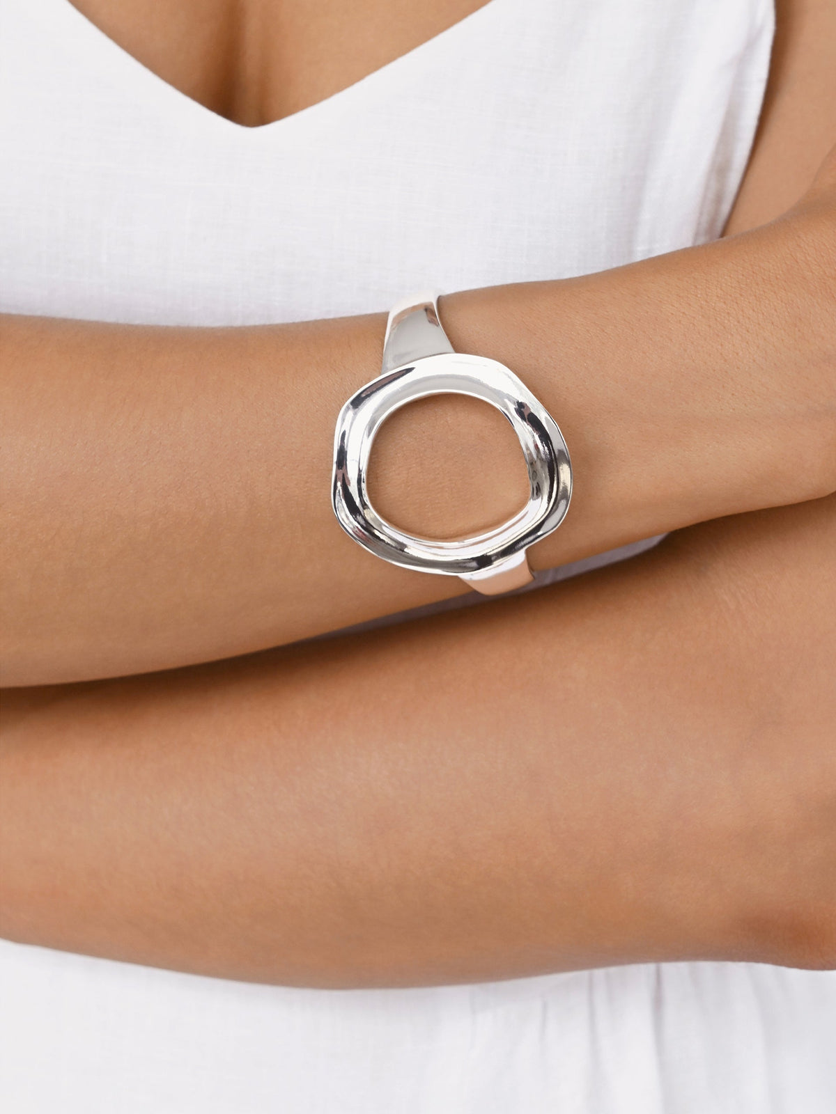 Complete the Circle Set in Silver | Ettika