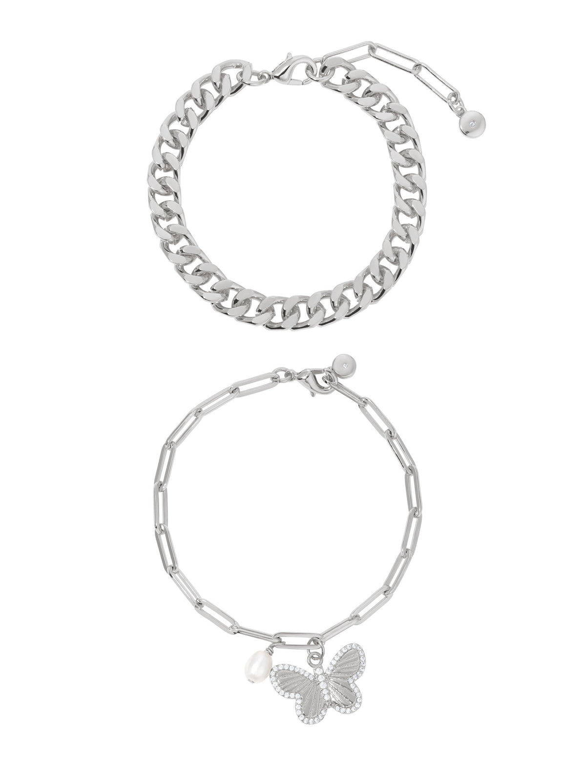 Butterfly Bracelet Set - 18k Gold Plated | Ettika