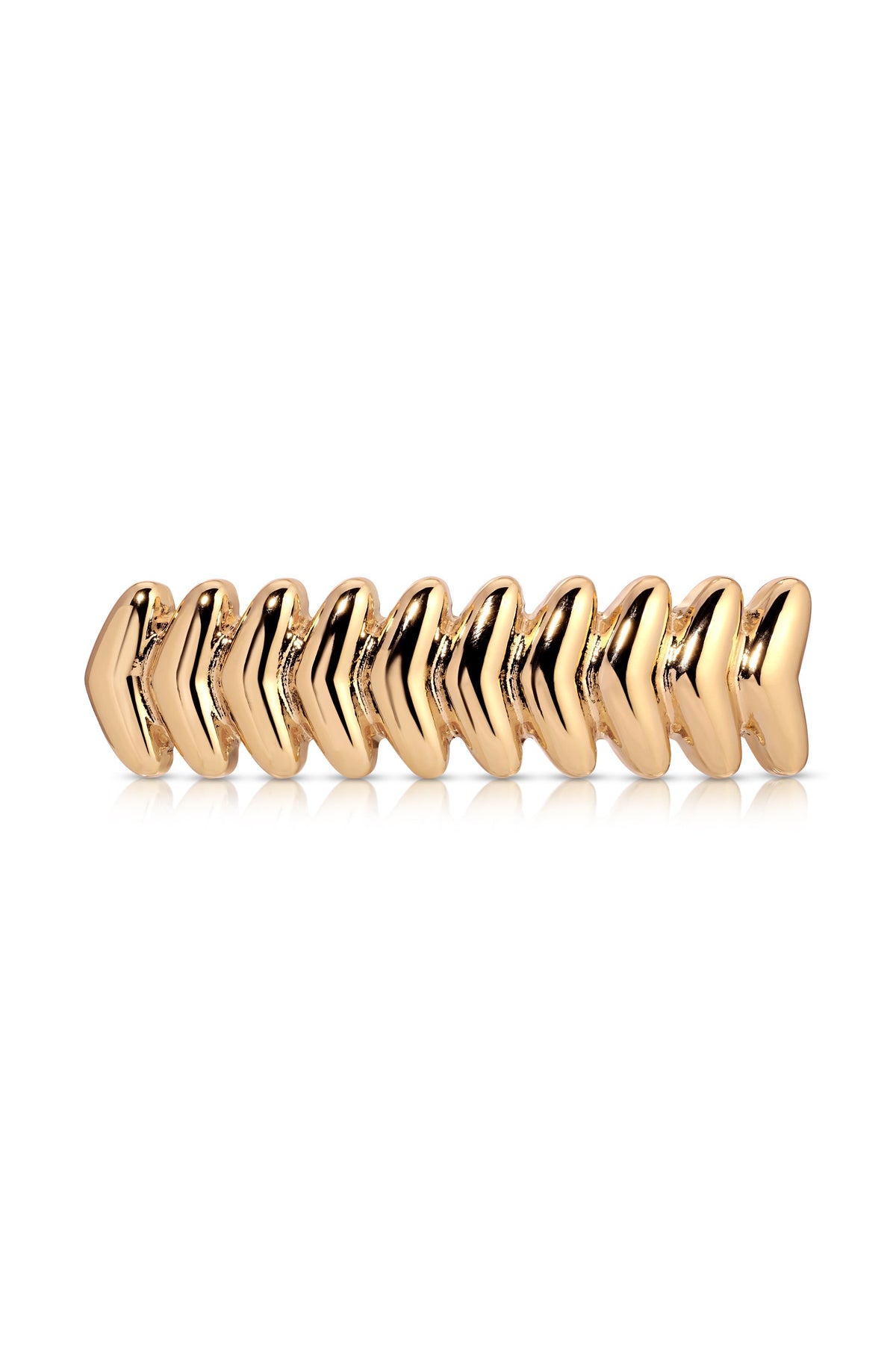 Moderna Hair Clip - Gold Tone | Ettika