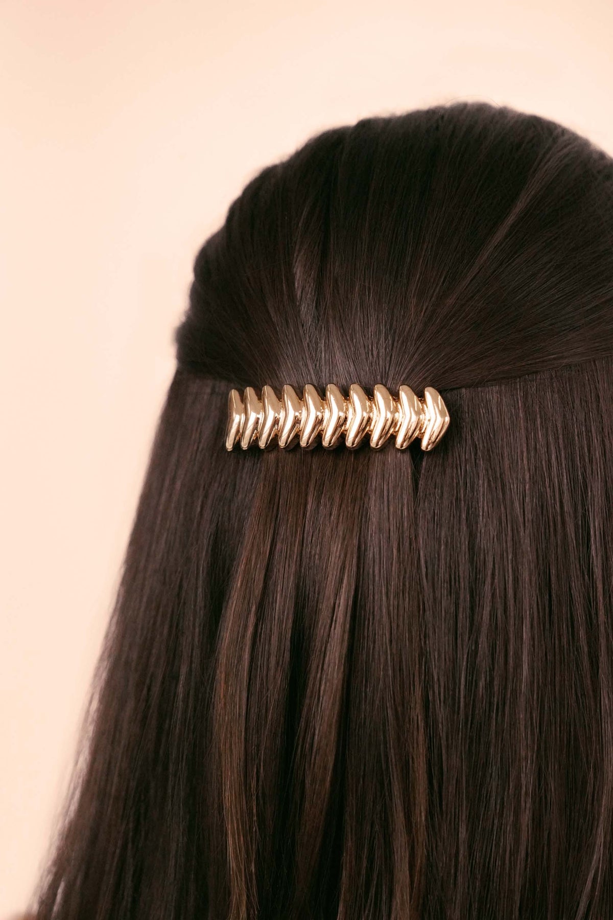 Moderna Hair Clip - Gold Tone | Ettika