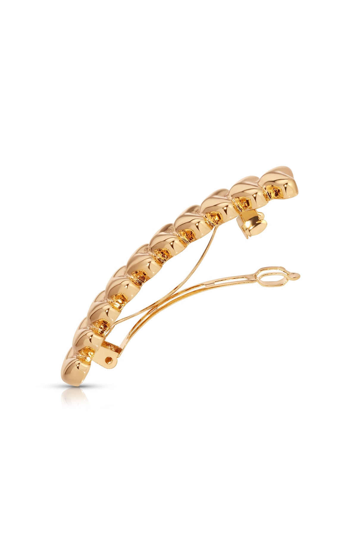 Moderna Hair Clip - Gold Tone | Ettika