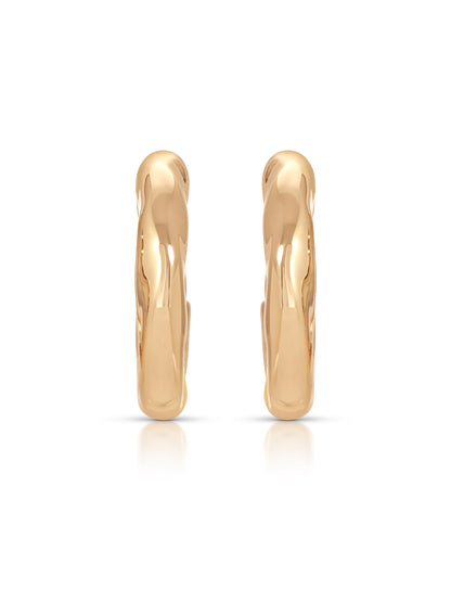 Molten Hoops - 18k Gold Plated | Ettika