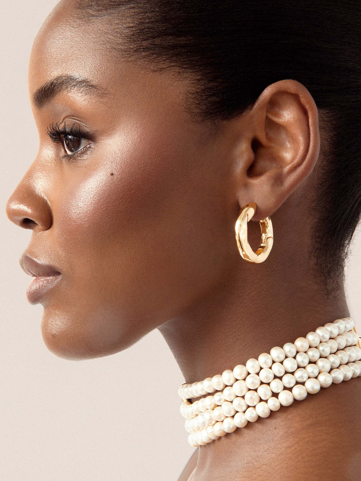 Molten Hoops - 18k Gold Plated | Ettika