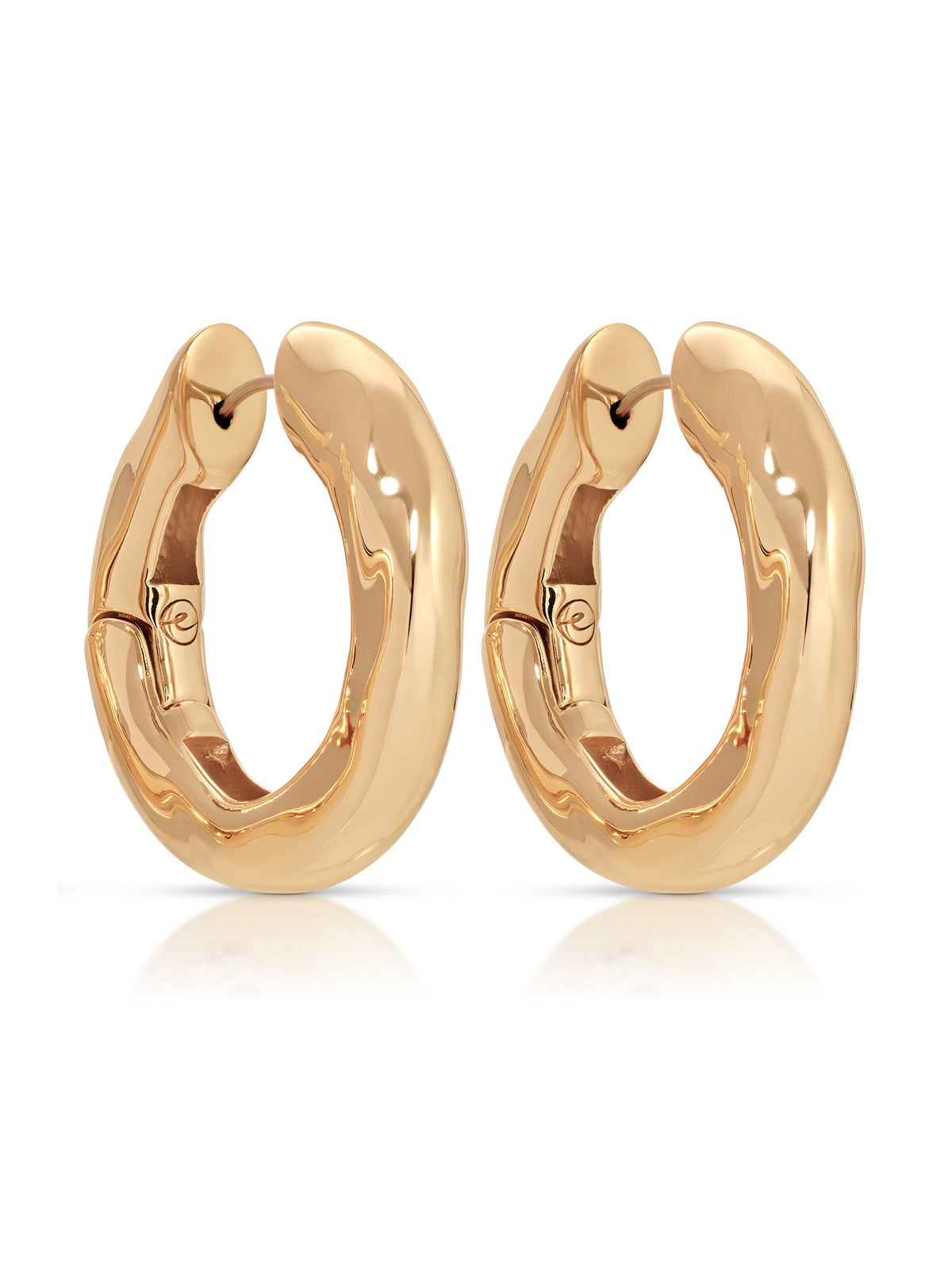Molten Hoops - 18k Gold Plated | Ettika
