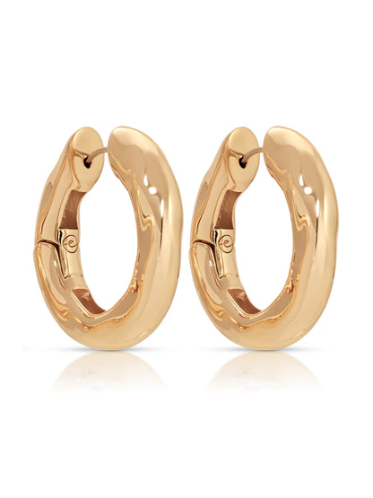 Molten Hoops - 18k Gold Plated | Ettika