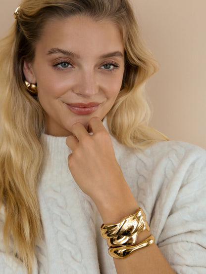Golden Arm Party Set | Ettika