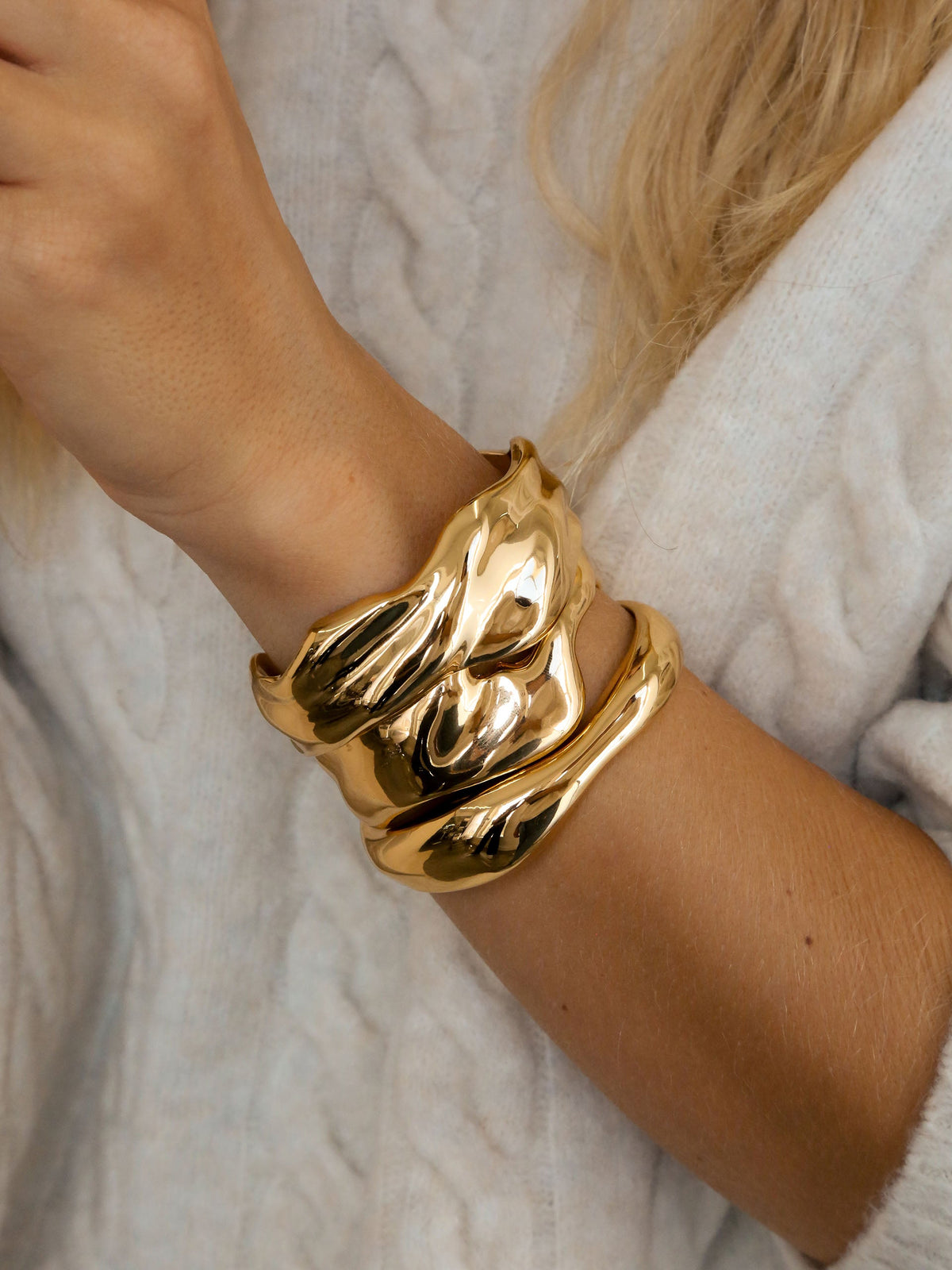 Golden Arm Party Set | Ettika