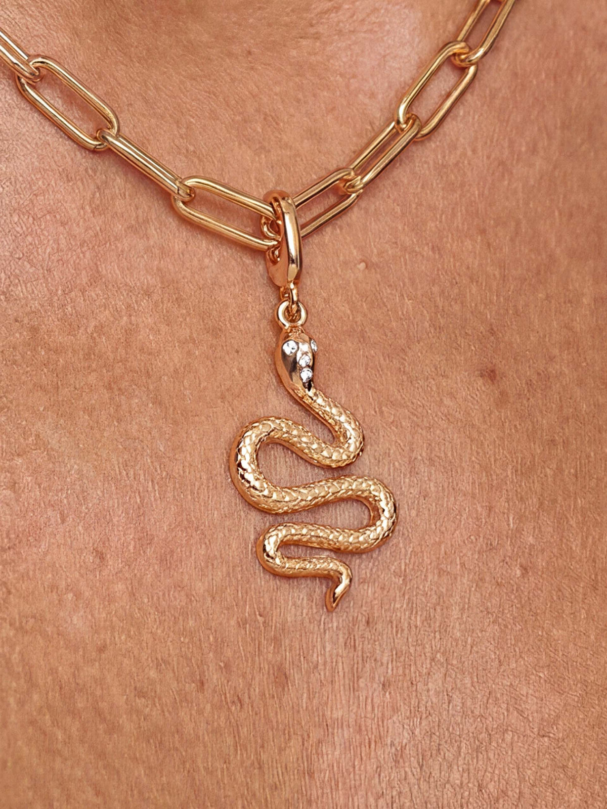 Snake Charm - 18k Gold Plated | Ettika