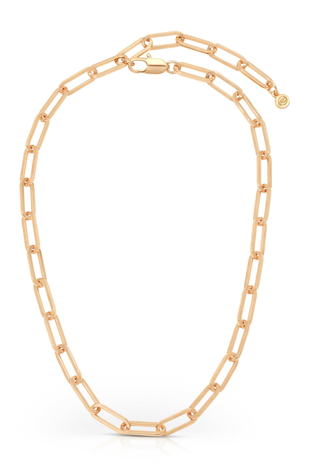Paperclip Chain Necklace - 18k Gold Plated | Ettika