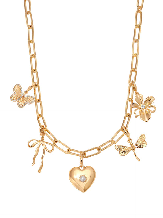 Valentine Charm Necklace | Ettika