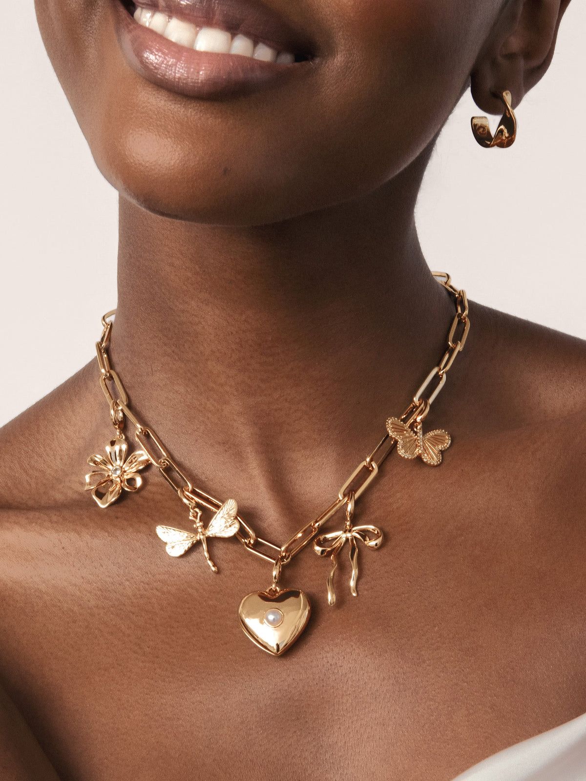 Valentine Charm Necklace | Ettika