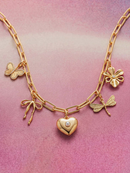 Valentine Charm Necklace | Ettika