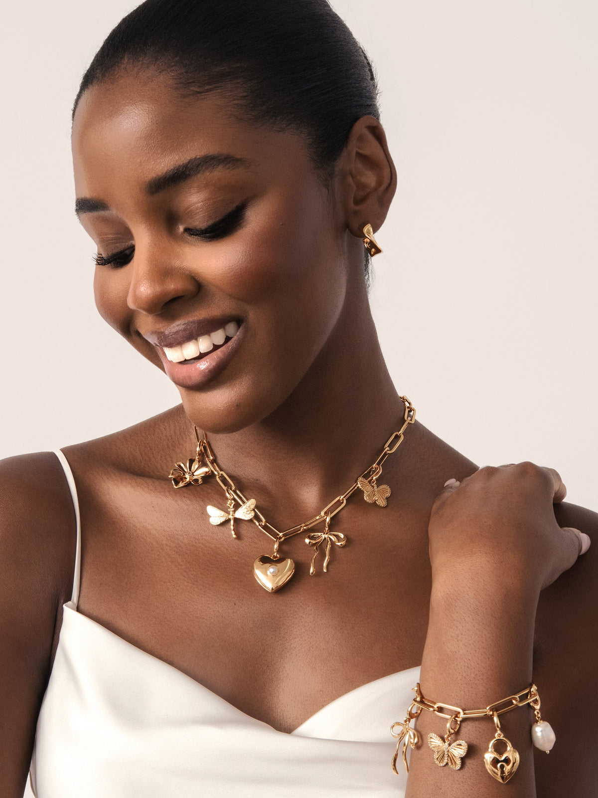 Valentine Charm Necklace | Ettika