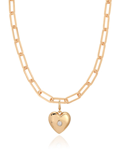 Heart Charm Necklace | Ettika