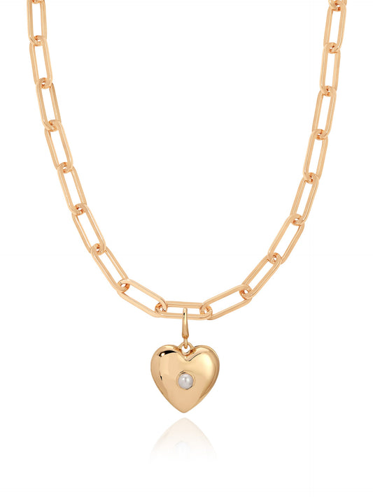 Heart Charm Necklace | Ettika