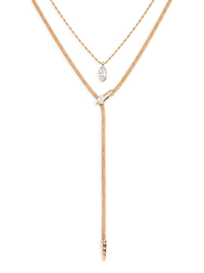 Serpentina Marquise Necklace Set | Ettika