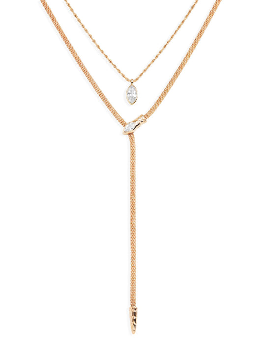 Serpentina Marquise Necklace Set | Ettika
