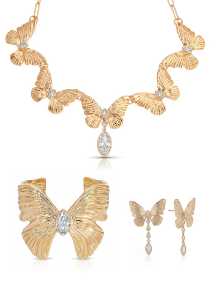 Trio Butterfly Jewelry Set | Ettika
