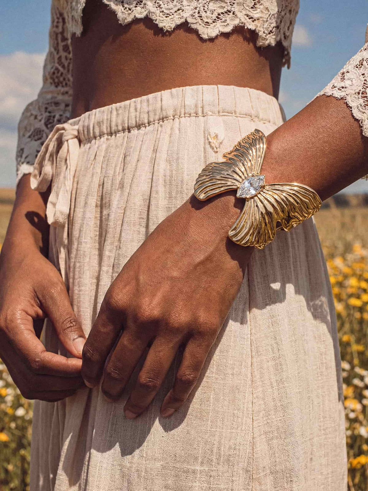 Duo Butterfly SetChoker & Cuff | Ettika