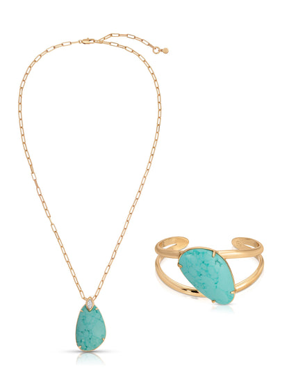 Desert Tide SetPendant Necklace & Cuff | Ettika