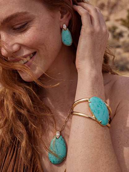 Majestic Stone SetPendant Necklace & Earring | Ettika