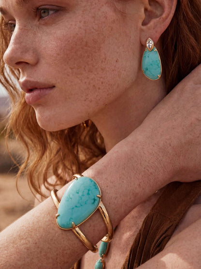 Majestic Stone SetEarring and Cuff | Ettika